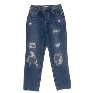 NWOT PacSun High Waist Straight Leg Ripped Jeans Size 4